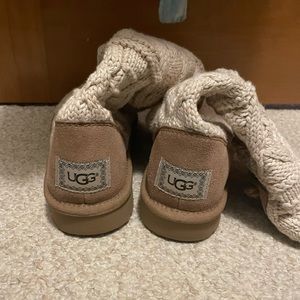 UGG sweater boots